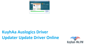 Auslogics Driver Updater Activation Key 1.25 Update Driver 2025