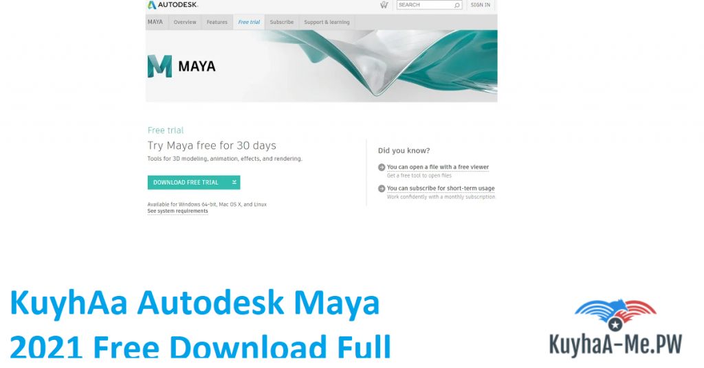 kuyhaa-autodesk-maya-2021-free-download-full