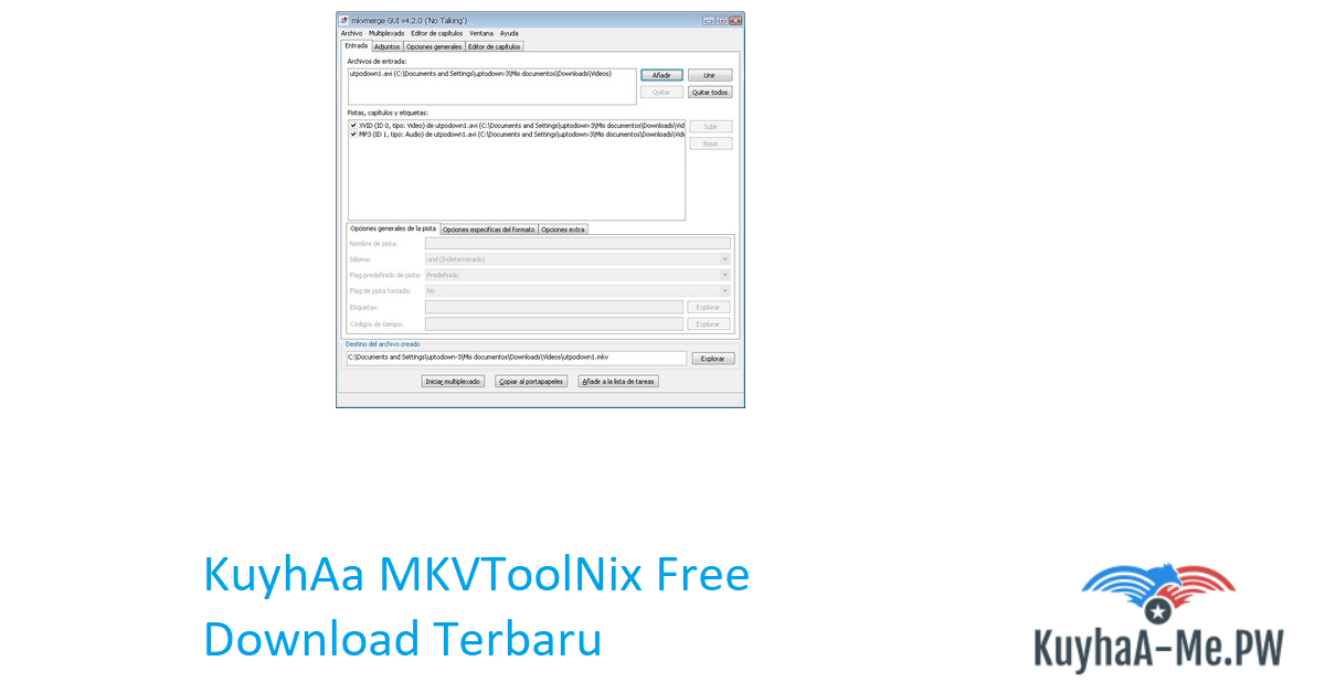 instal MKVToolnix 80.0.0 free