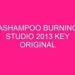 ASHAMPOO BURNING STUDIO 2013 23.2.58 KEY ORIGINAL 2025