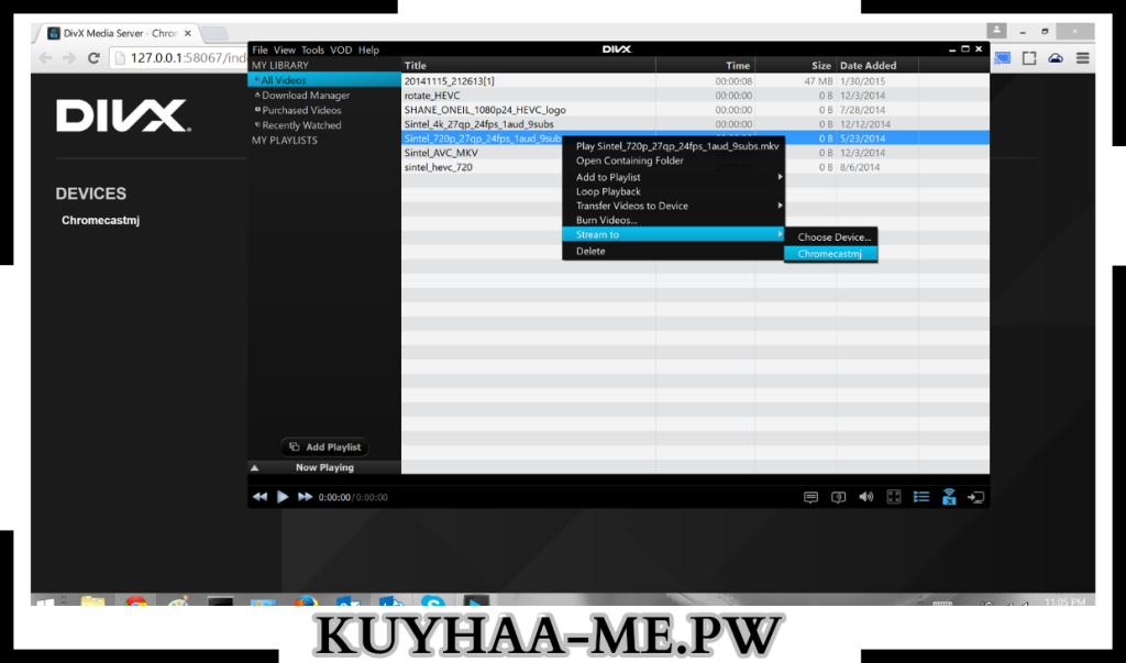 DivX Plus Player Free Download For Windows 7 